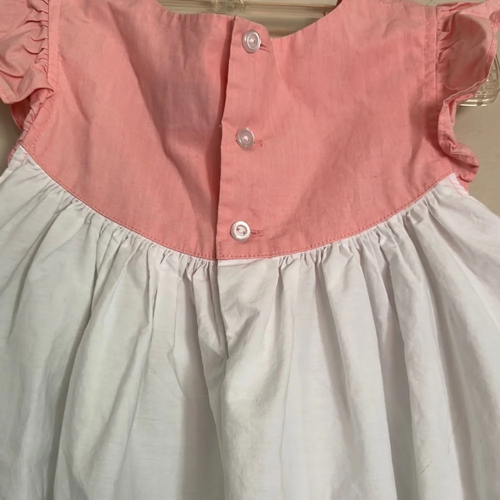 Eleanor Rose Pink Sleeveless Ruffled Sundress